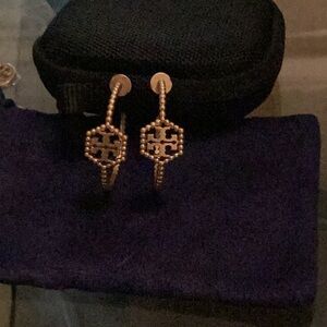 Pierced hoop Tory Burch Earrings
